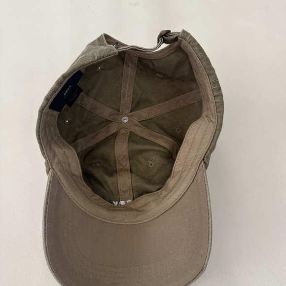 New OBEY Logo Brown Embroidered Adjustable Baseball Hat Cap One Size - Picture 4 of 7